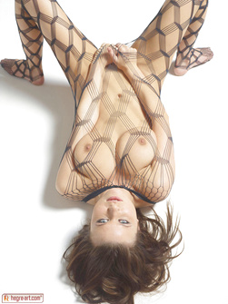 Marjana In A Body Suit on Hegre Art